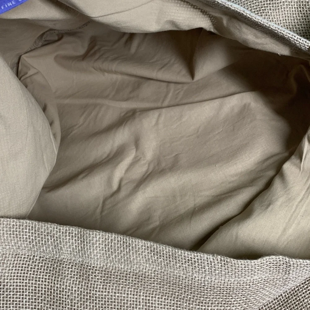 Pine Cone Hill Linen 26” Euro sham with Ruffle